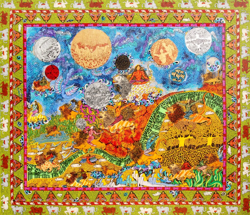 The Full Moon and Her Shadow