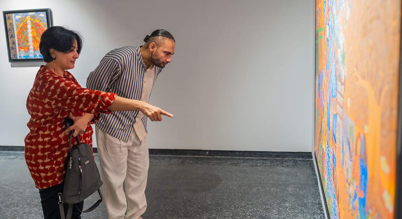 Where Earth Writes Upon the Sky