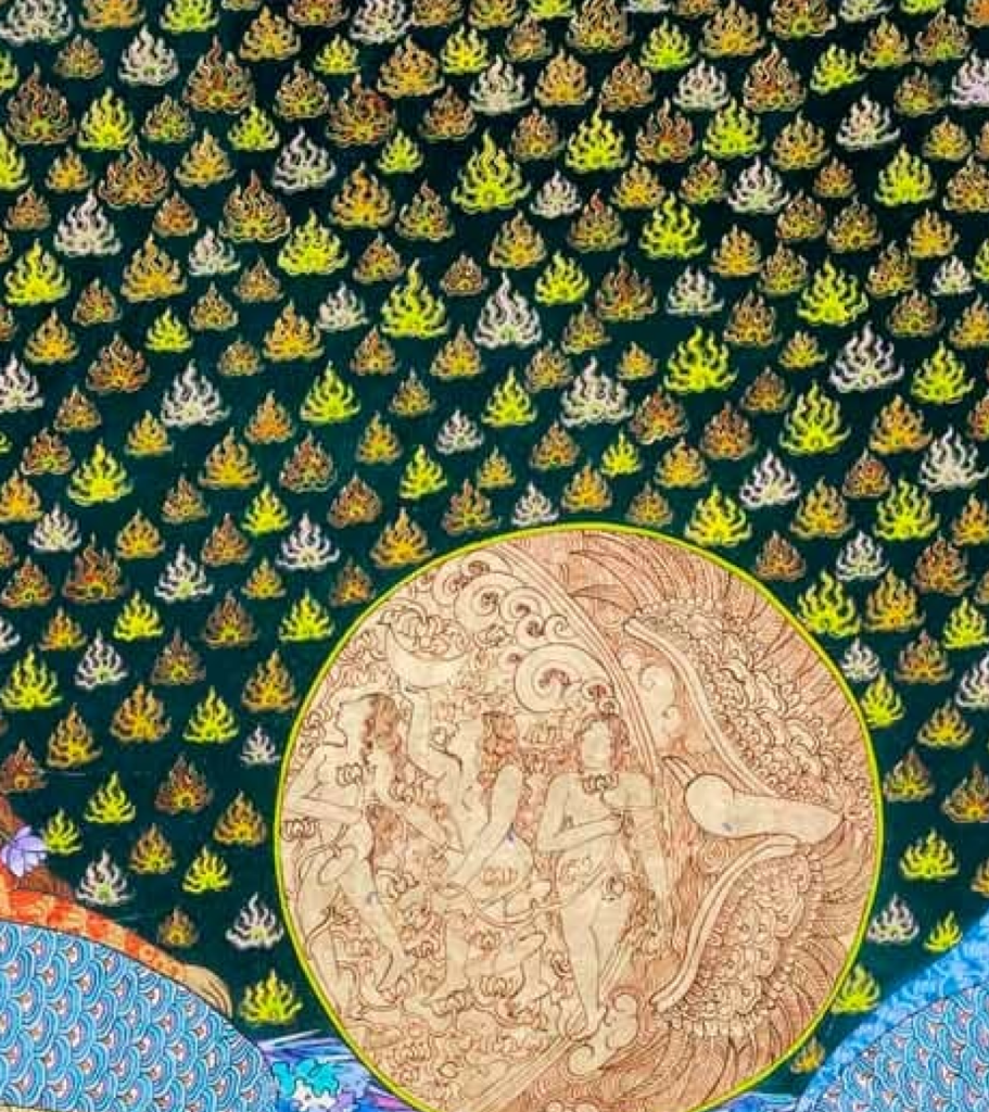 Where Earth Writes Upon the Sky