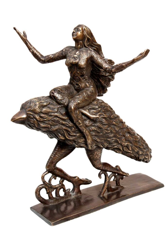 Vaishnavi, Bronze Scuplture, A031