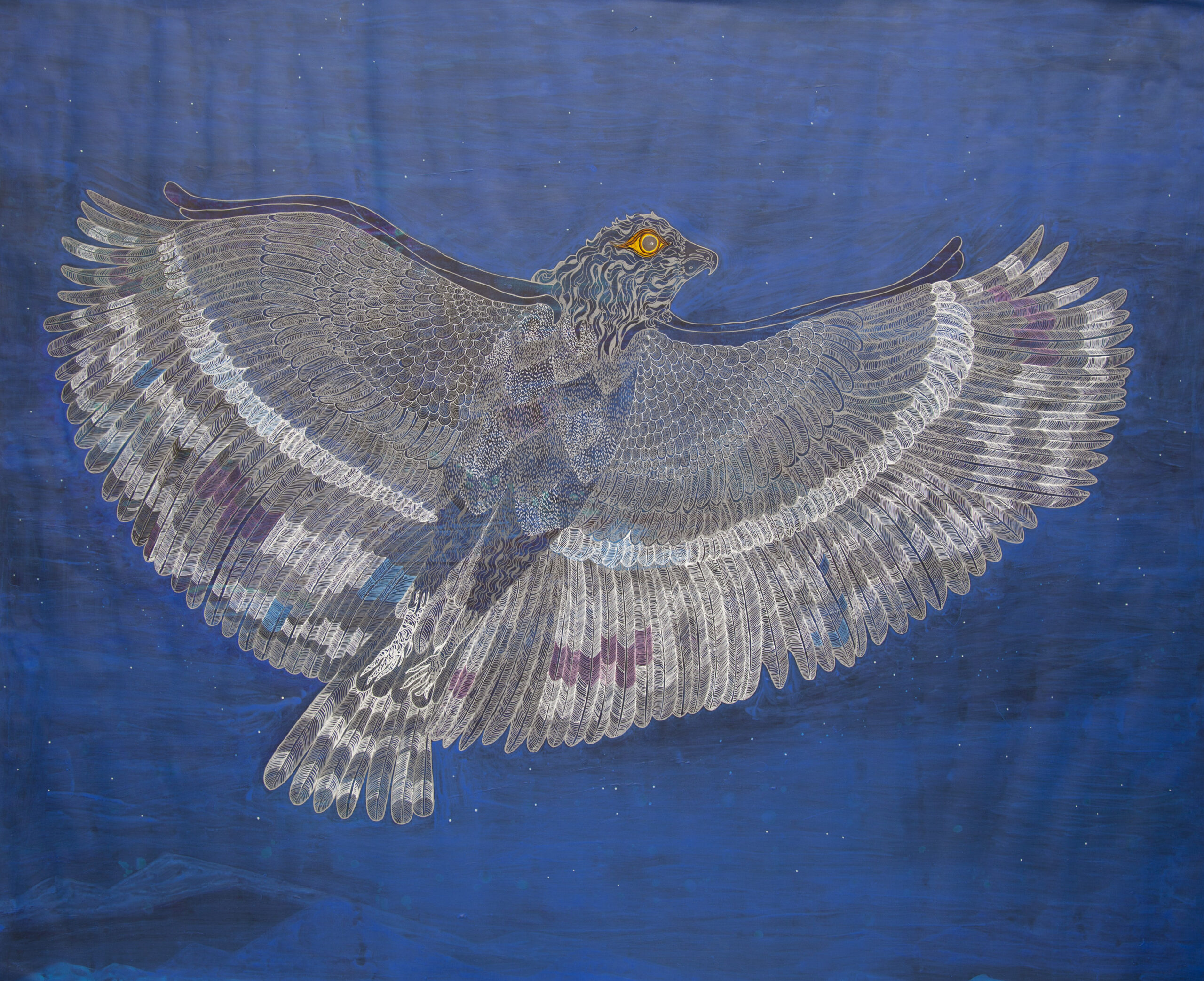 Bright the Hawks Flight On The Empty Sky