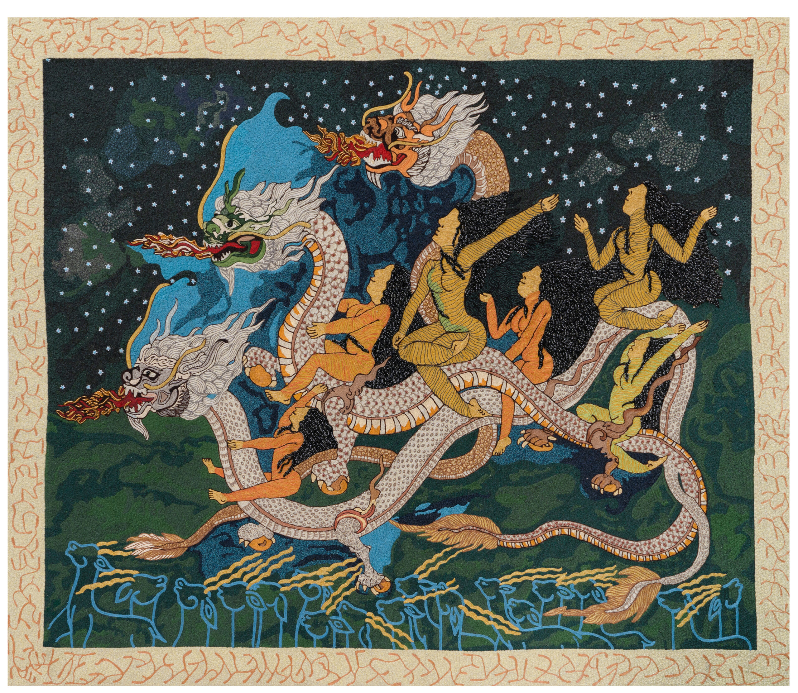 Narratives And Songs Of Hiranyagarbha Of Riding Of Winds