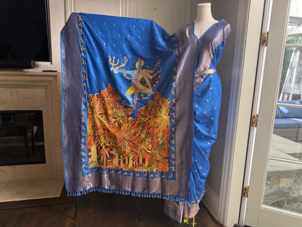 Unstitched: A celebration of the Saree: Journey and Exile Exhibit