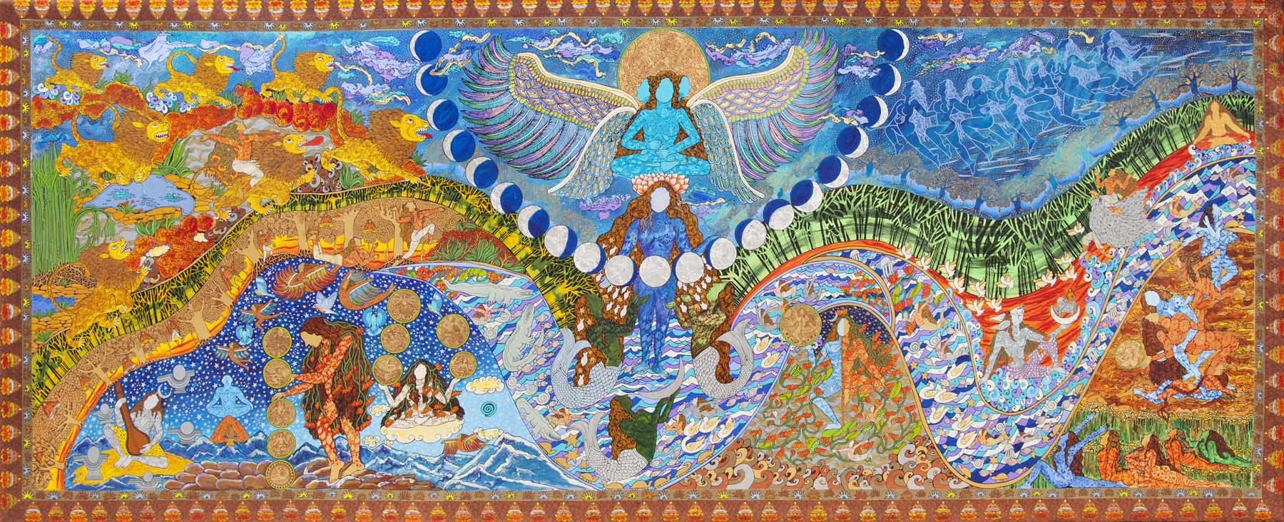 And the alchemy of moon resides within me- Lalla